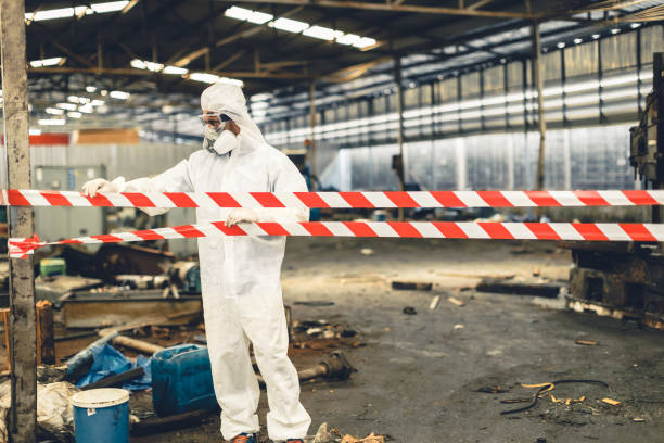 Professional Odor Removal technician working in Hercules, CA